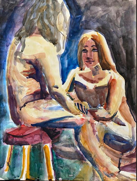 Couple Watercolor