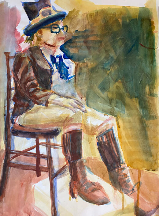 Costumed Watercolor Version