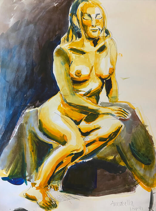 Nude Watercolor Version